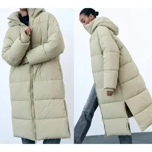ZARA ザラロング WATER AND WIND PROTECTIONアノラッ ZARA WATER AND WIND PROTECTION LONGLINE HOODED ANORAK | eBay